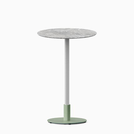 Pillar Bar Table P210 (Marble) - Zaneti - Italian Colourful Living