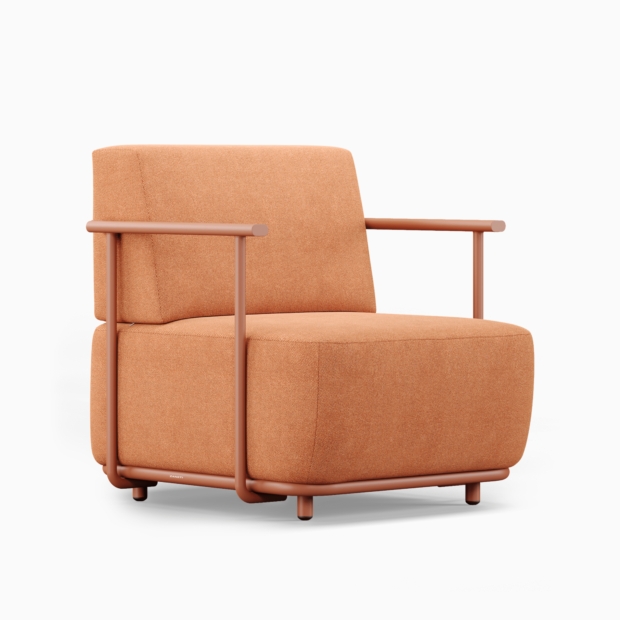 Soft Form SF100 - Modular 1-Seater Sofa - #Zaneti - Italian Colourful Living#