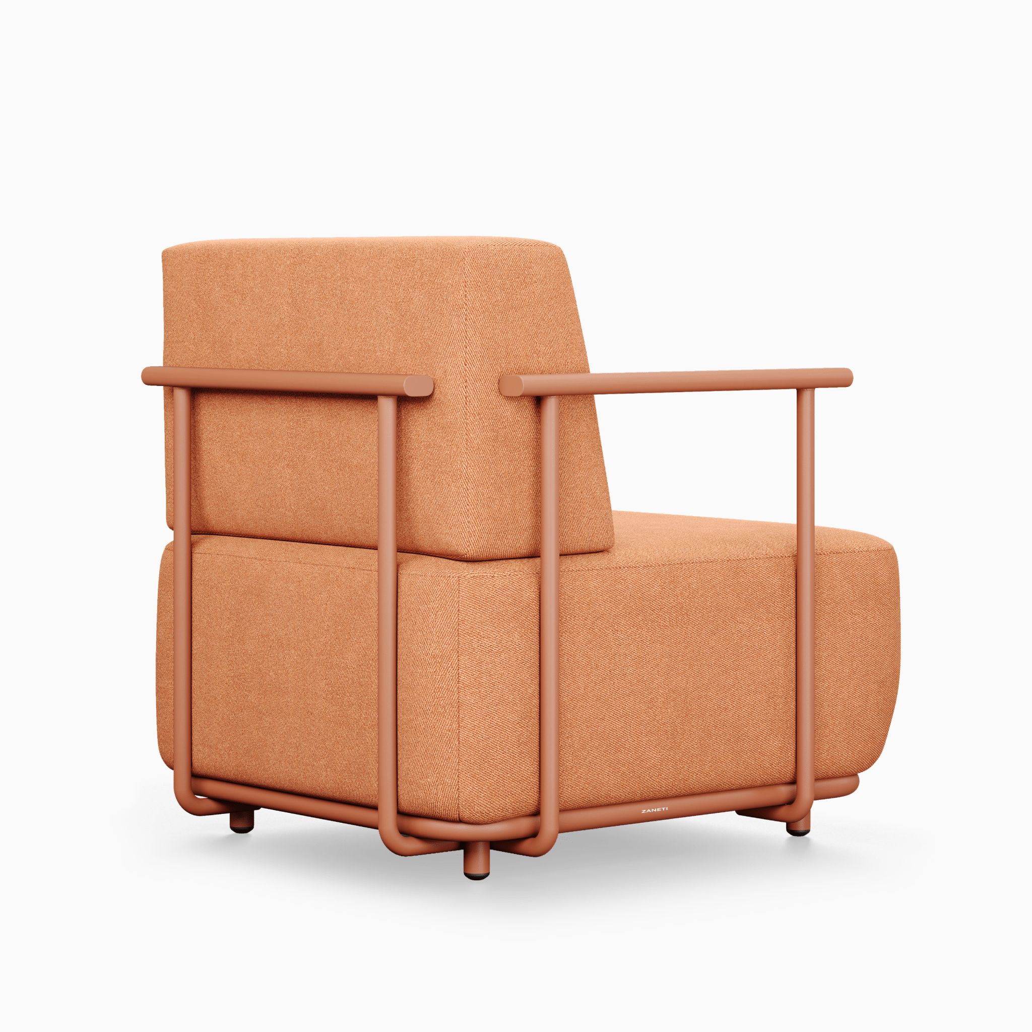 Soft Form SF100 - Modular 1-Seater Sofa - #Zaneti - Italian Colourful Living#